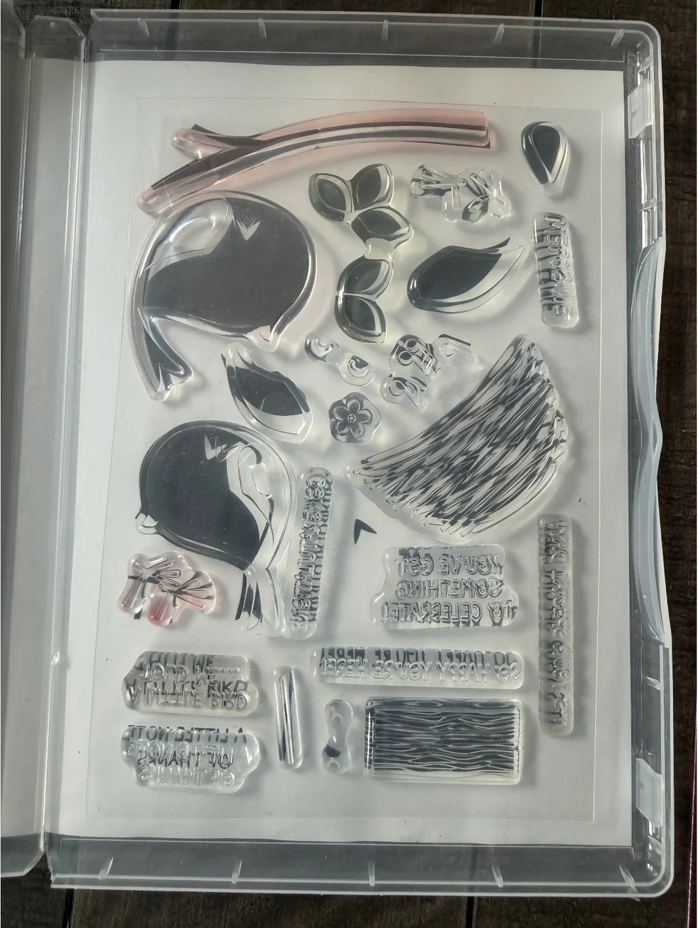 Stampin’ Up Sweet Songbirds stamp set with matching shape punch